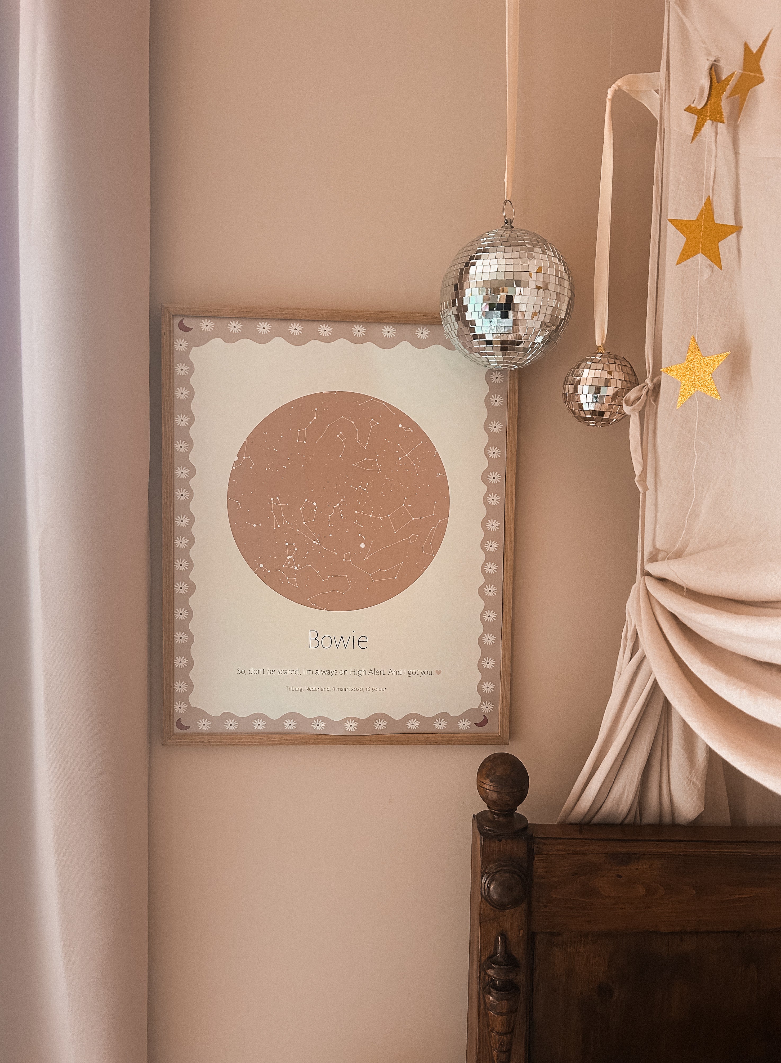 Sterrenhemel poster - Blossom Sky