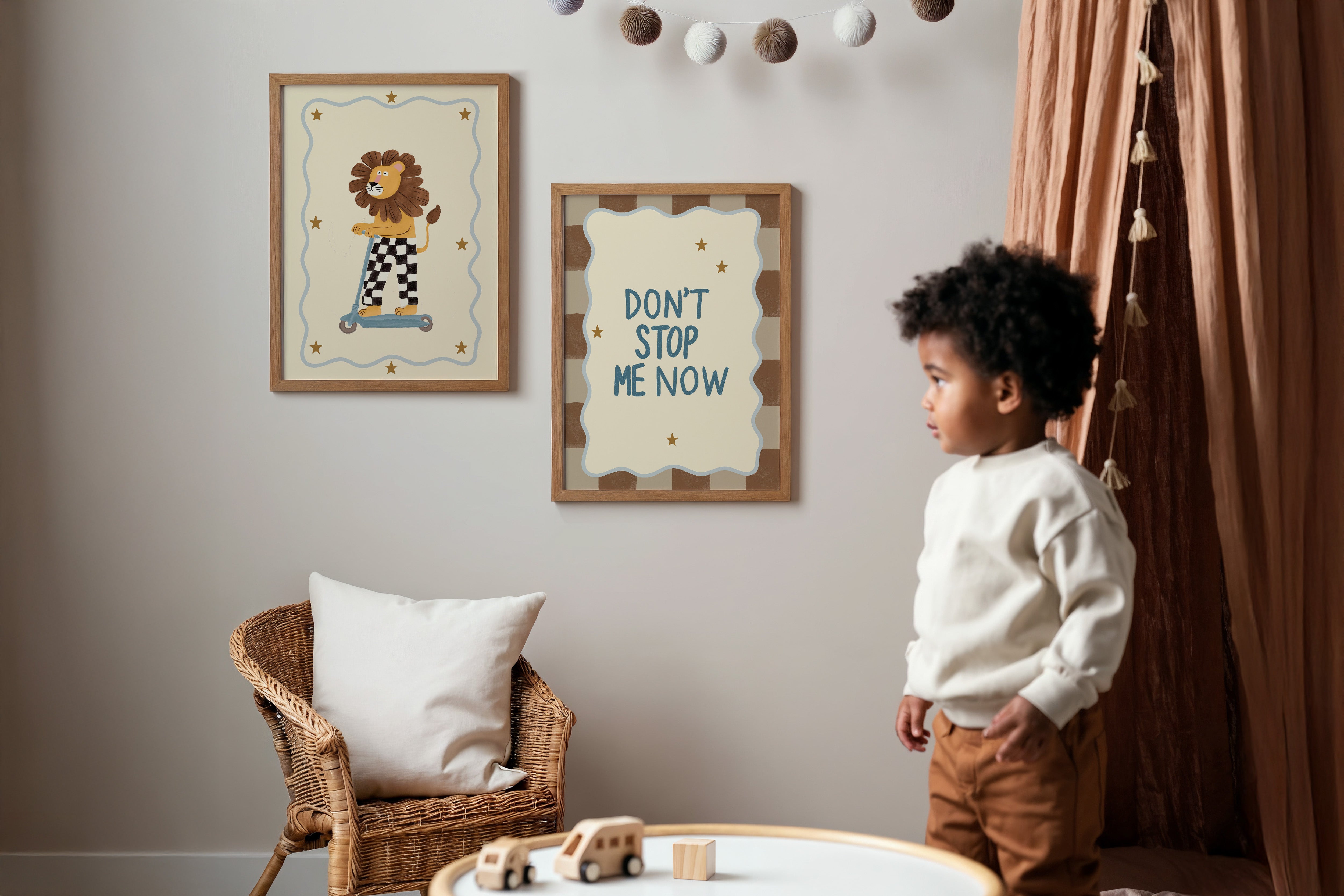 Kinderkamer print - Don't stop me now
