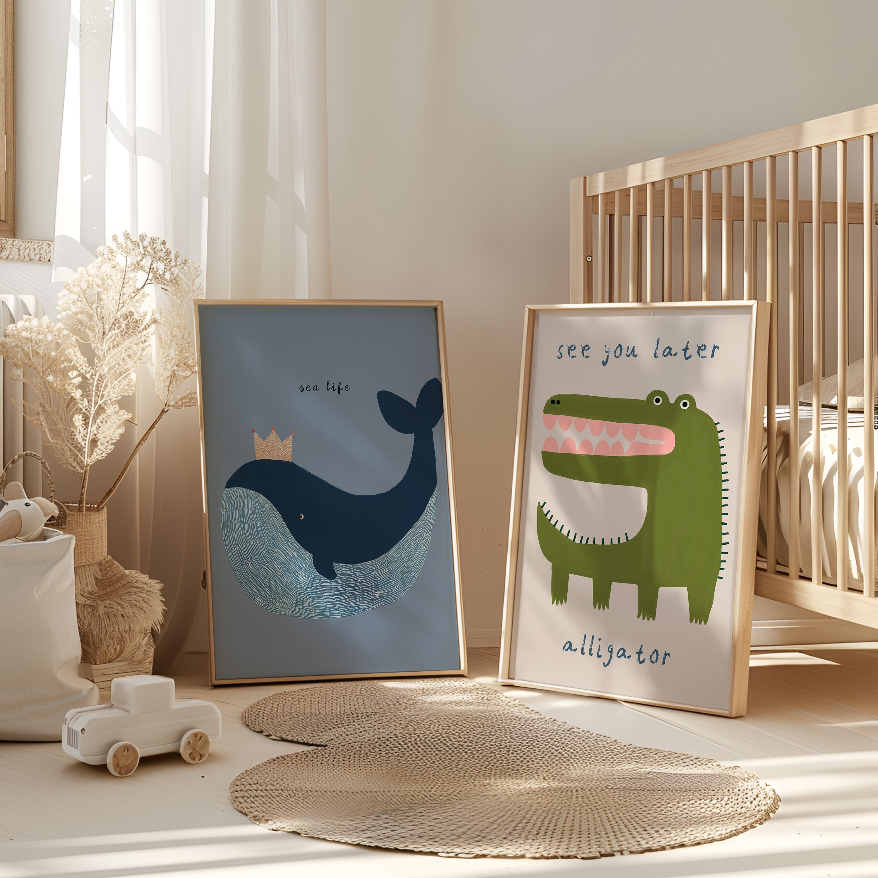 Nursery print - See you later alligator