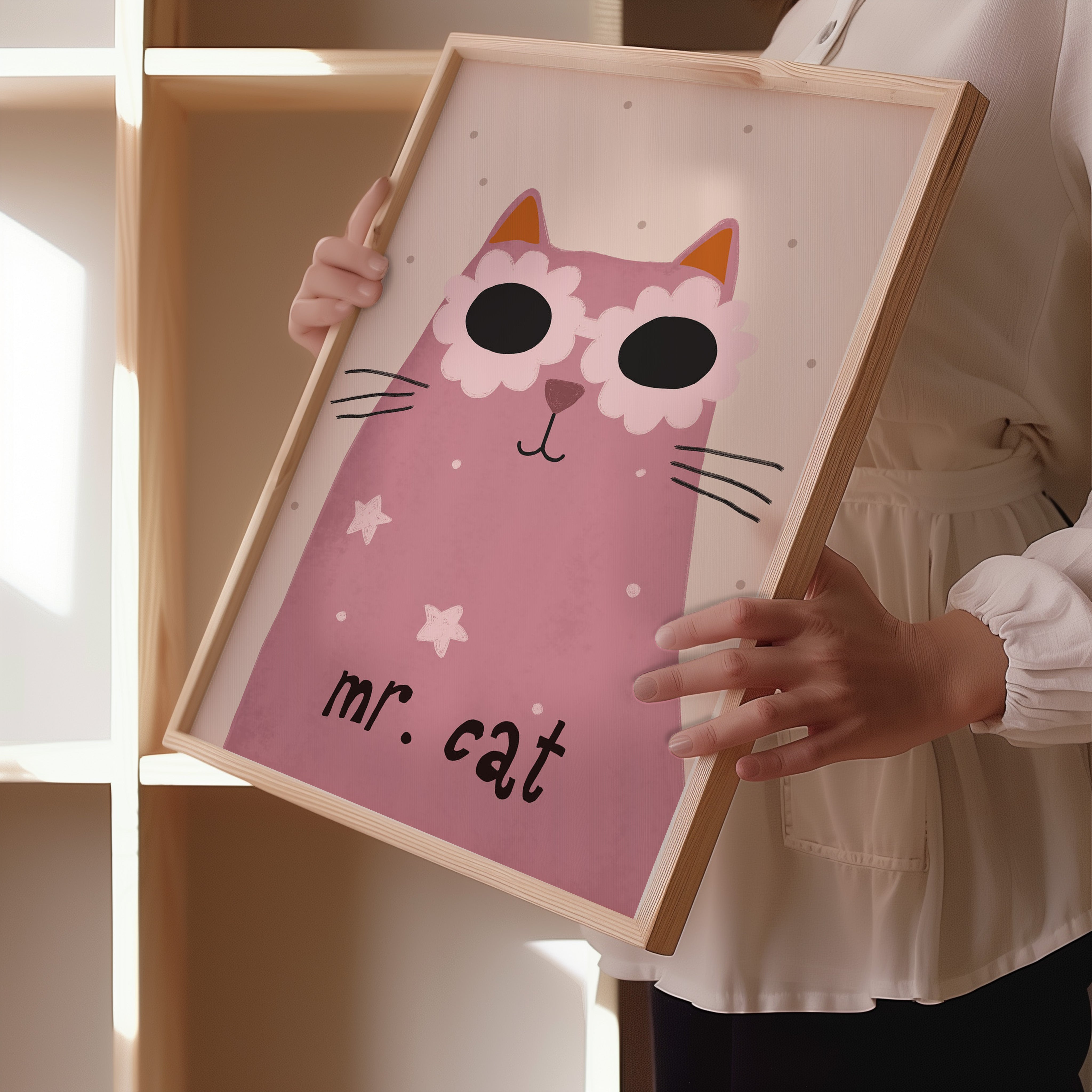 Nursery print - Mr. Cat