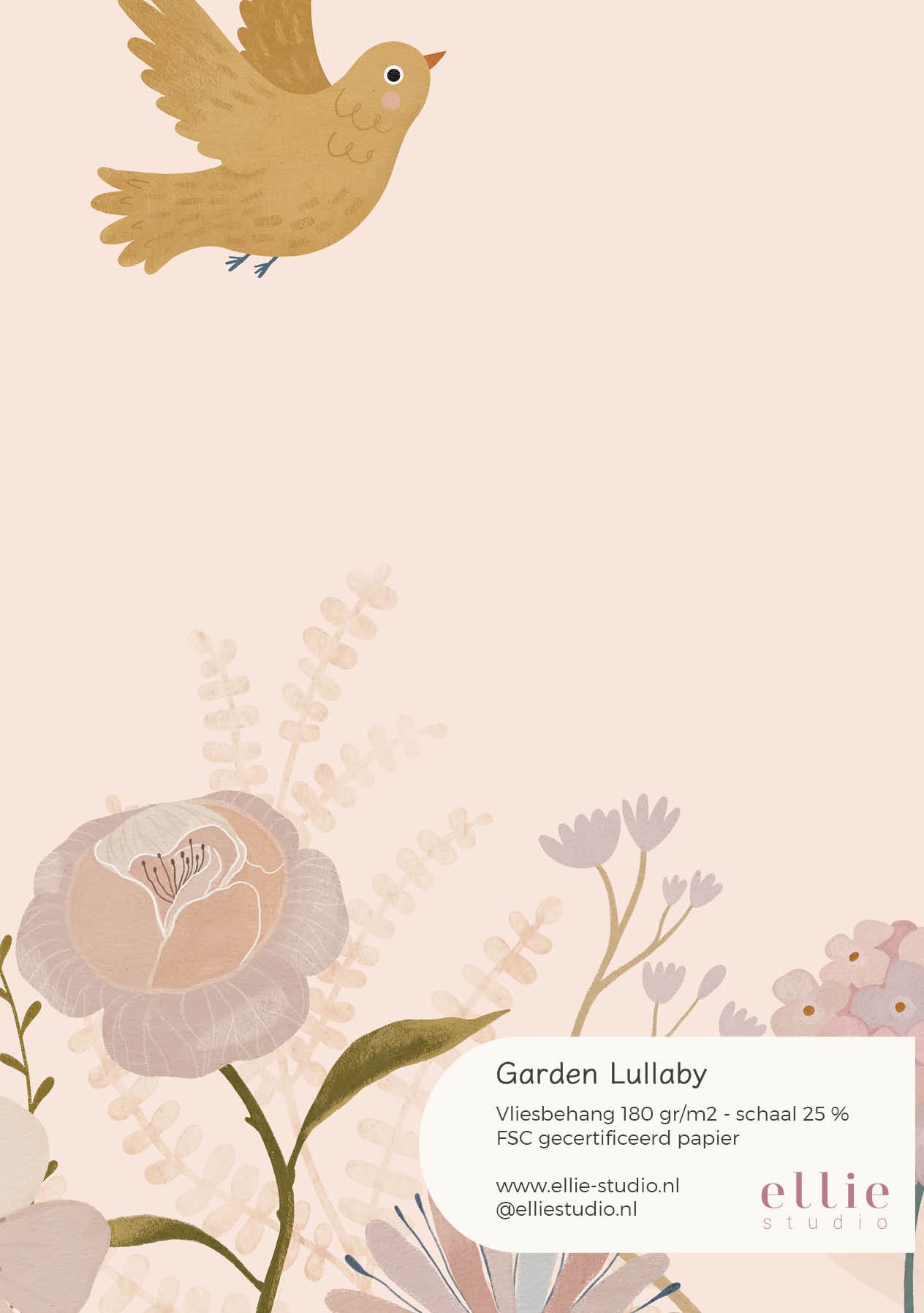 Behangstaal Garden Lullaby