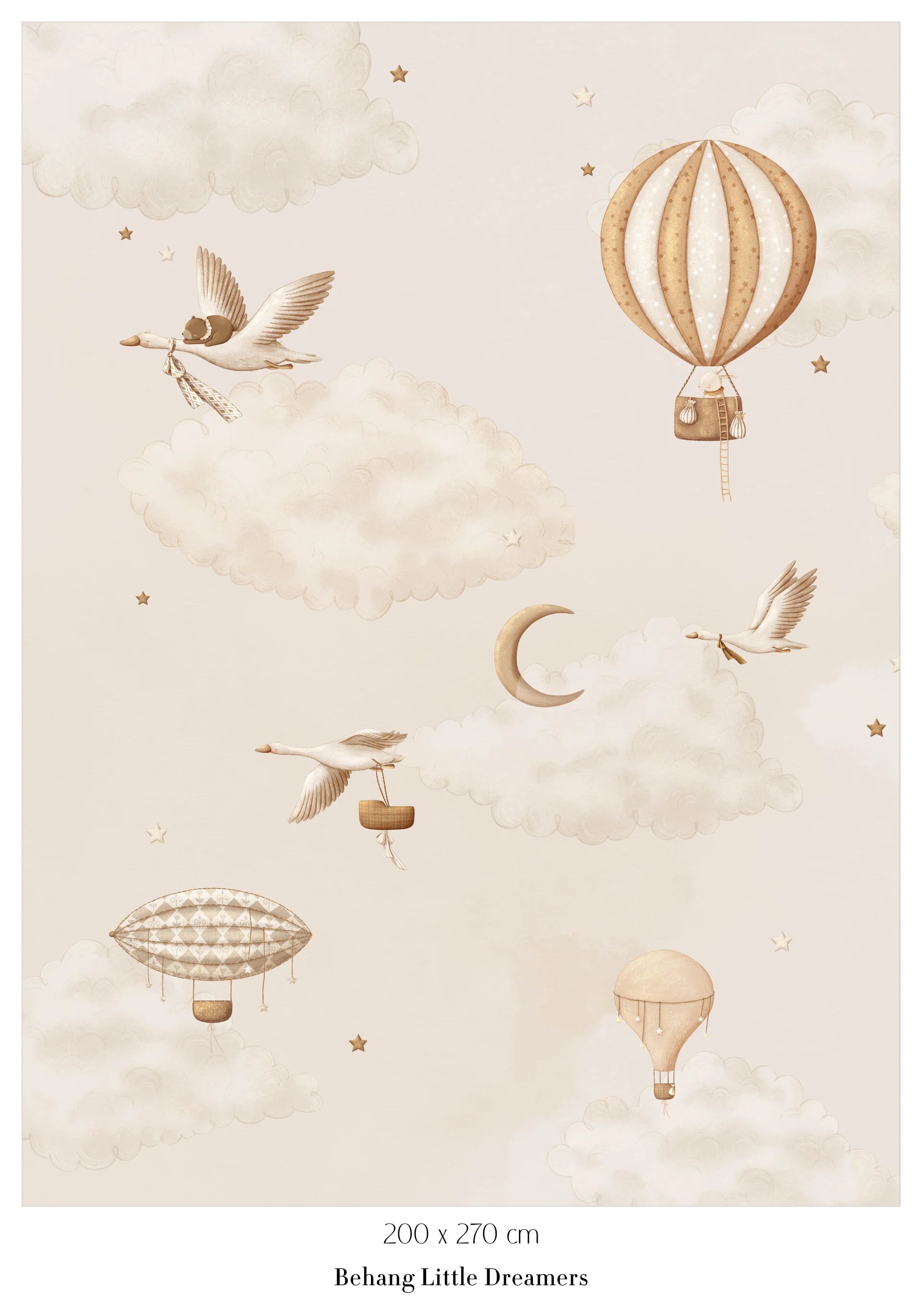 Collage wallpaper Little Dreamers