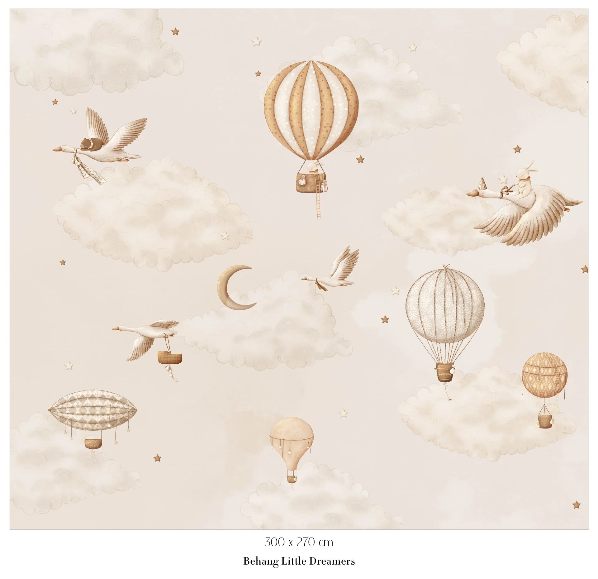 Collage wallpaper Little Dreamers