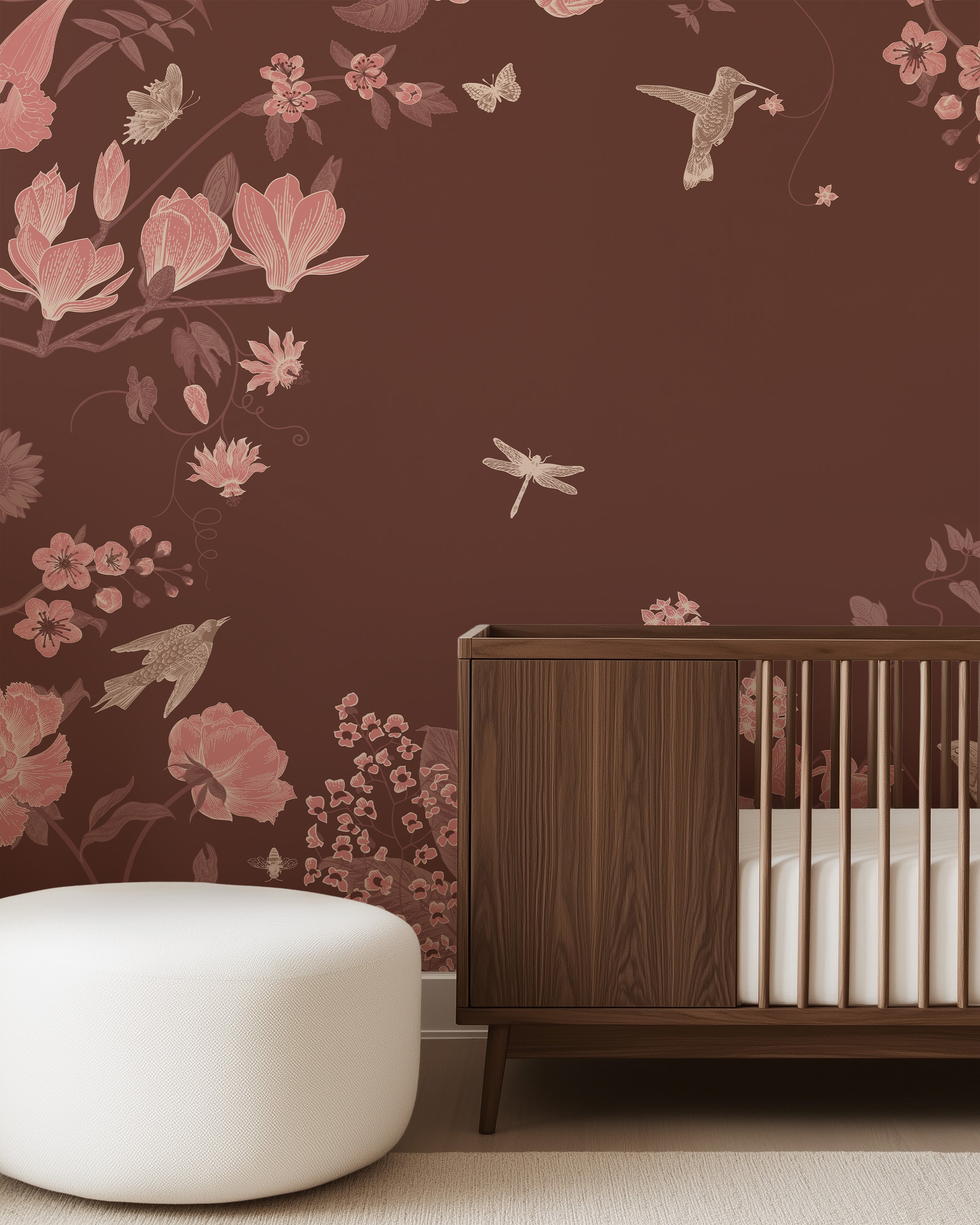 Collage wallpaper Garden Lullaby (offer)