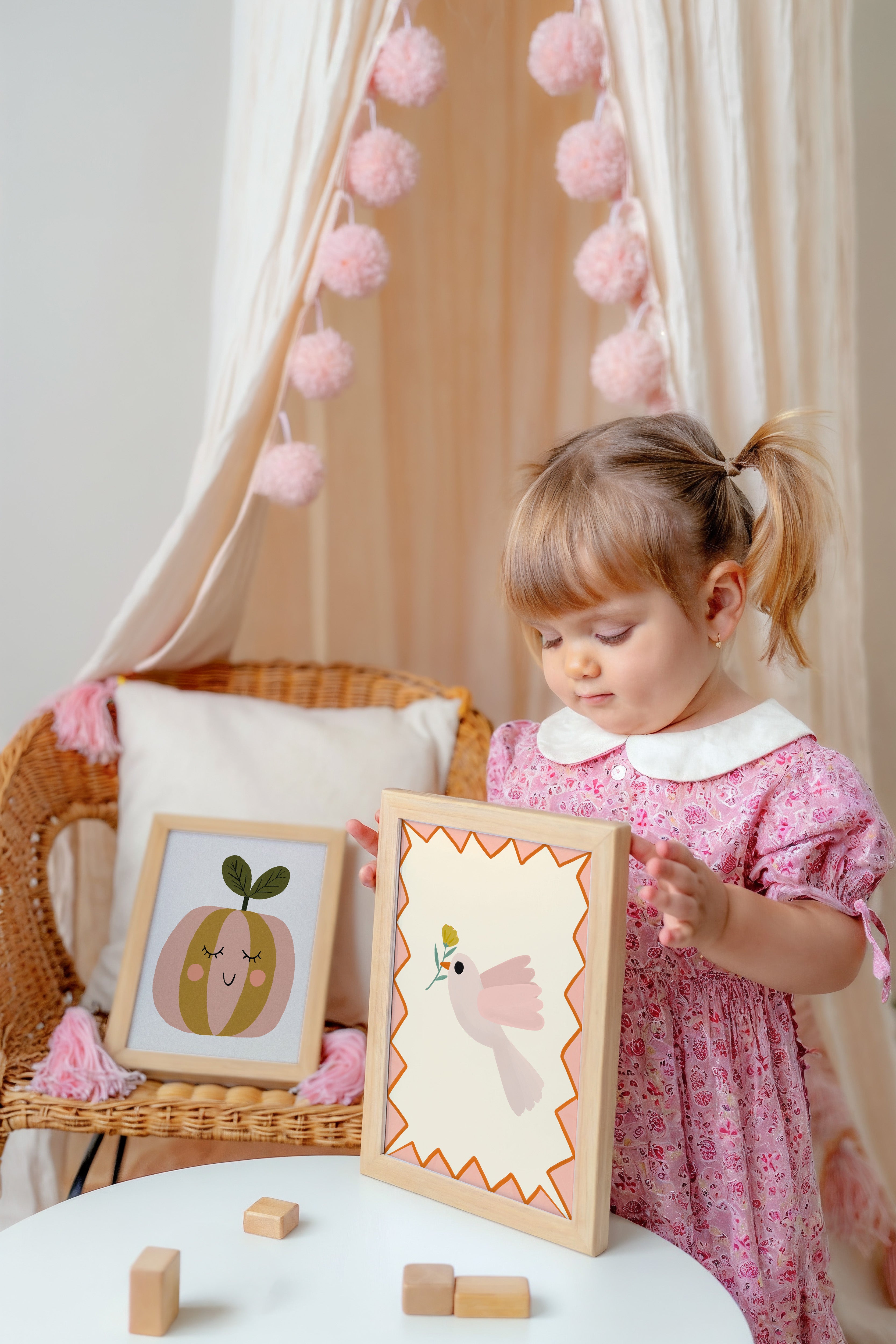 Children's room print - Pumpkin