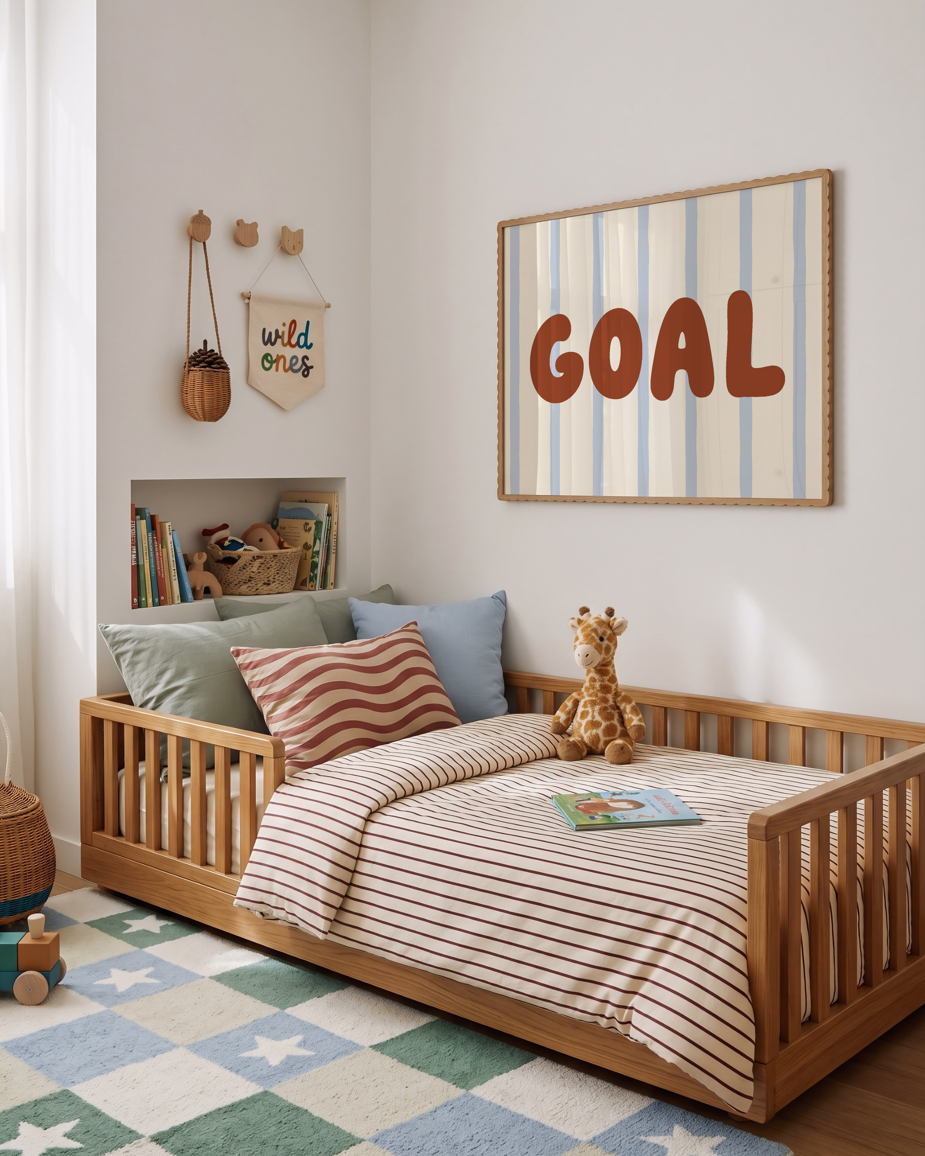 Children's room poster - Goal
