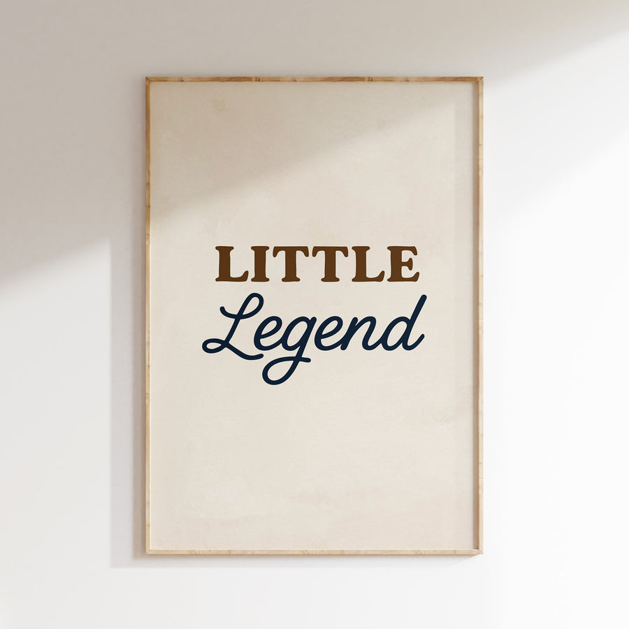 Children's room poster - Little Legend | Sport