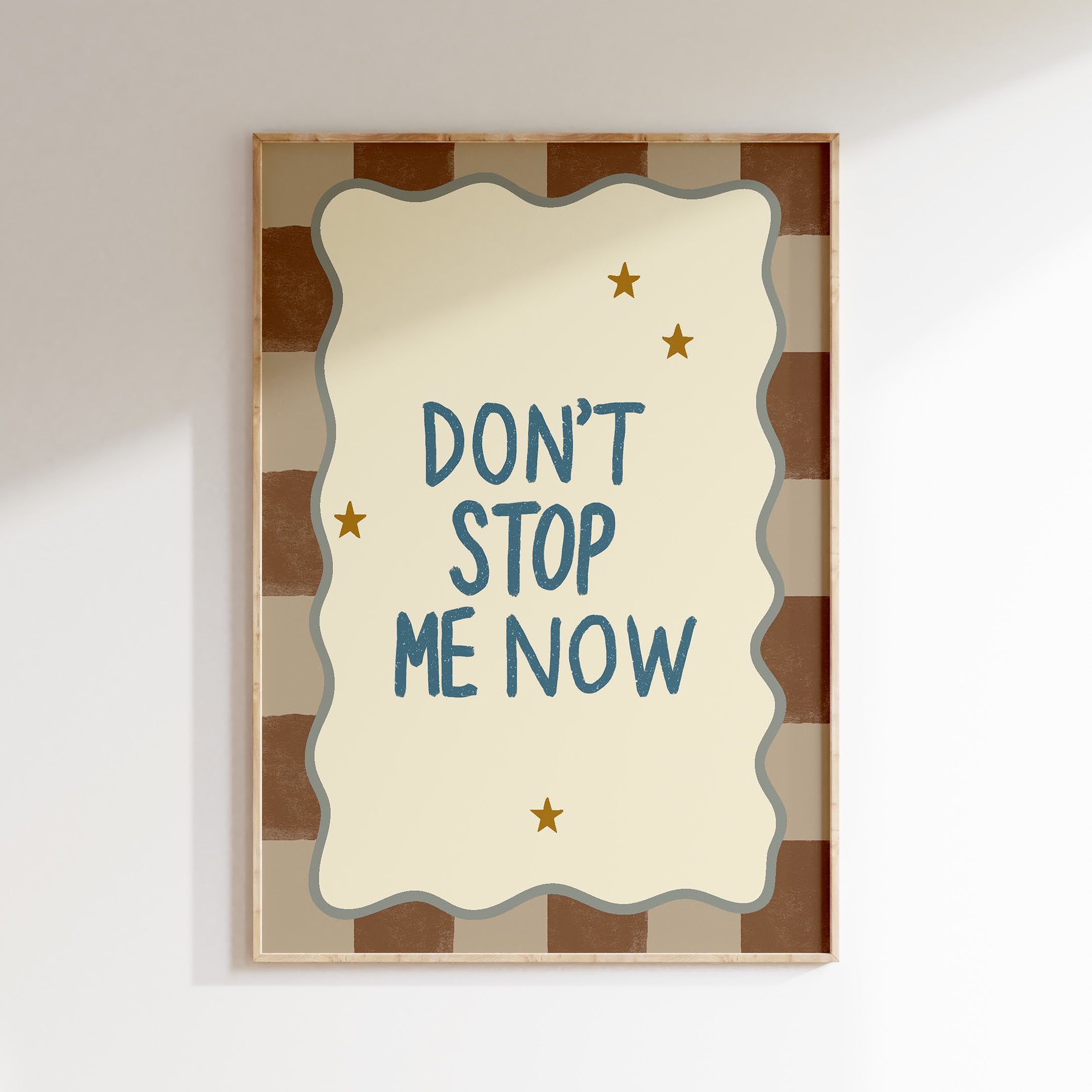 Kinderkamer print - Don't stop me now