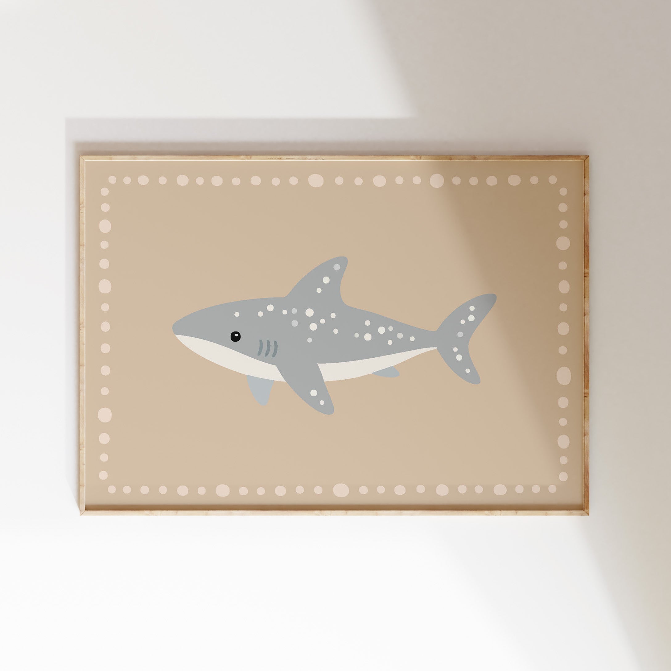 Kinderkamer poster - Haai
