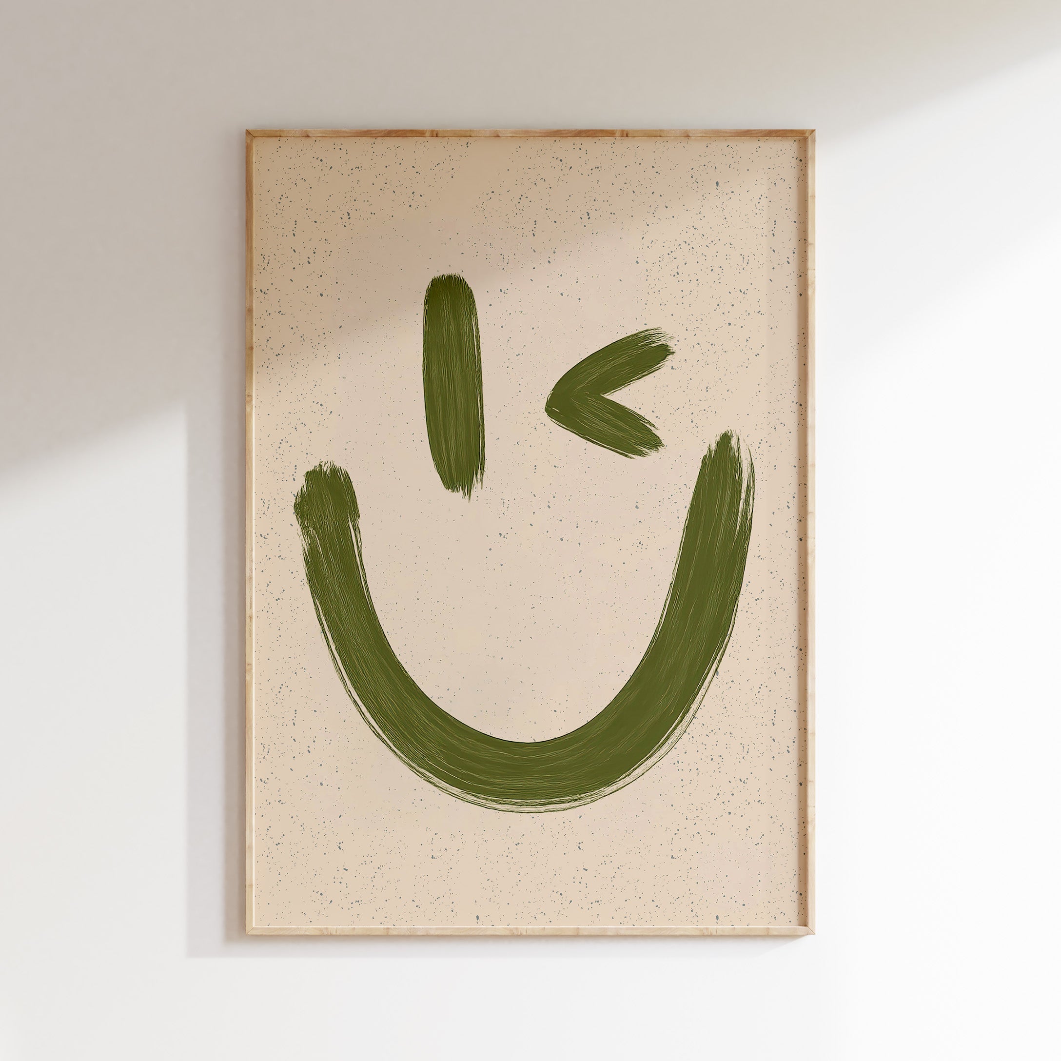 Children's room poster - Lightning Smiley