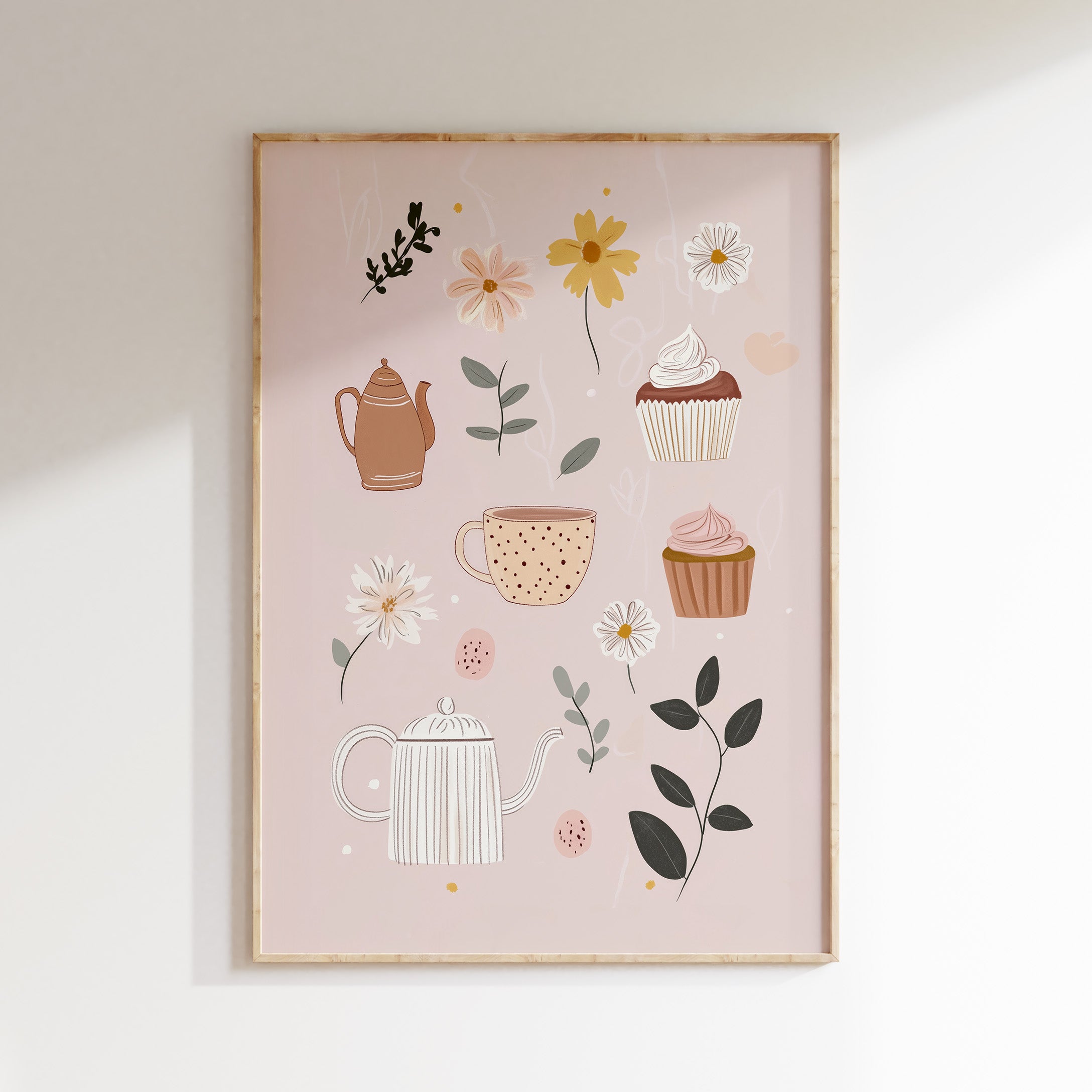 Kinderkamer print - Tea time