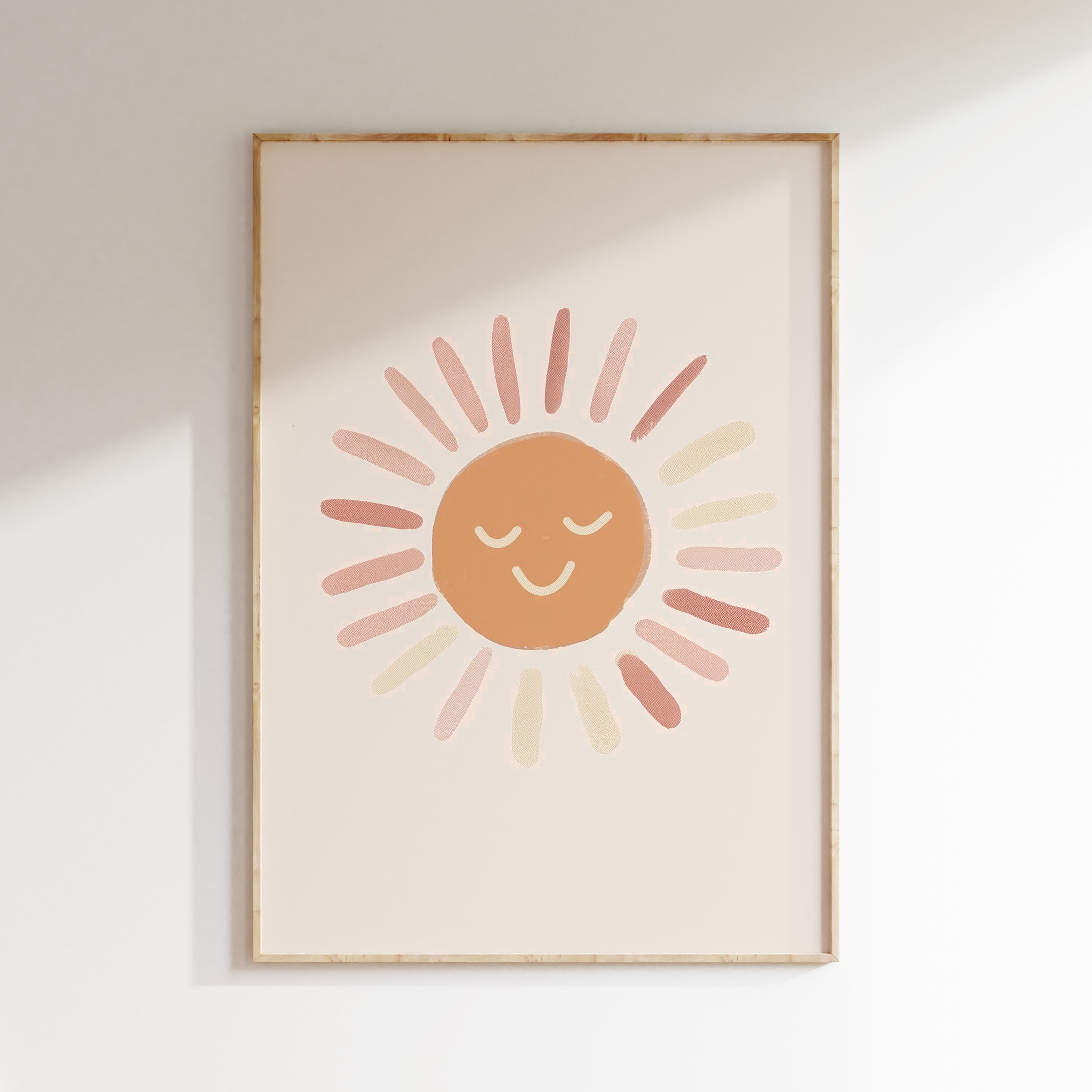 Children's room print - Sunny Smiley