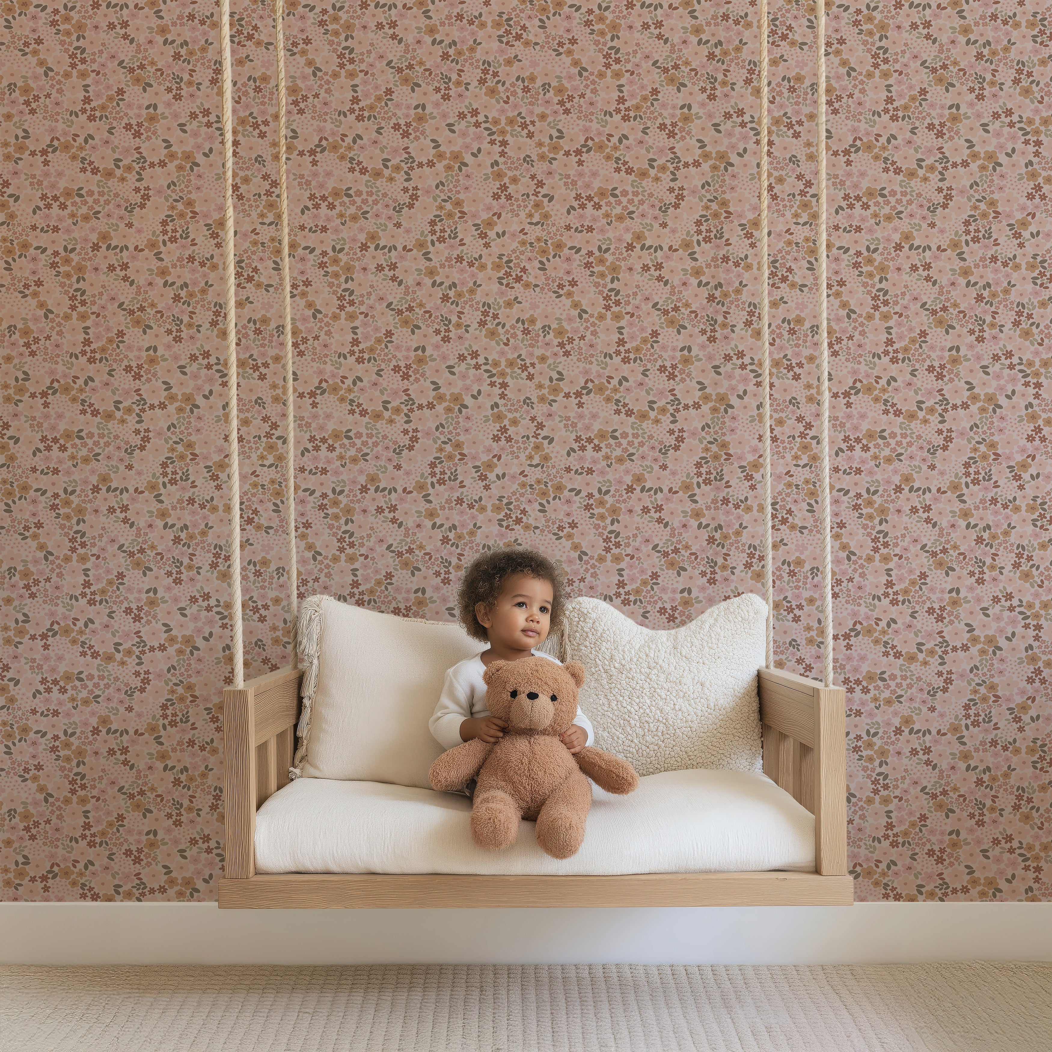 Wallpaper Vintage Flowers