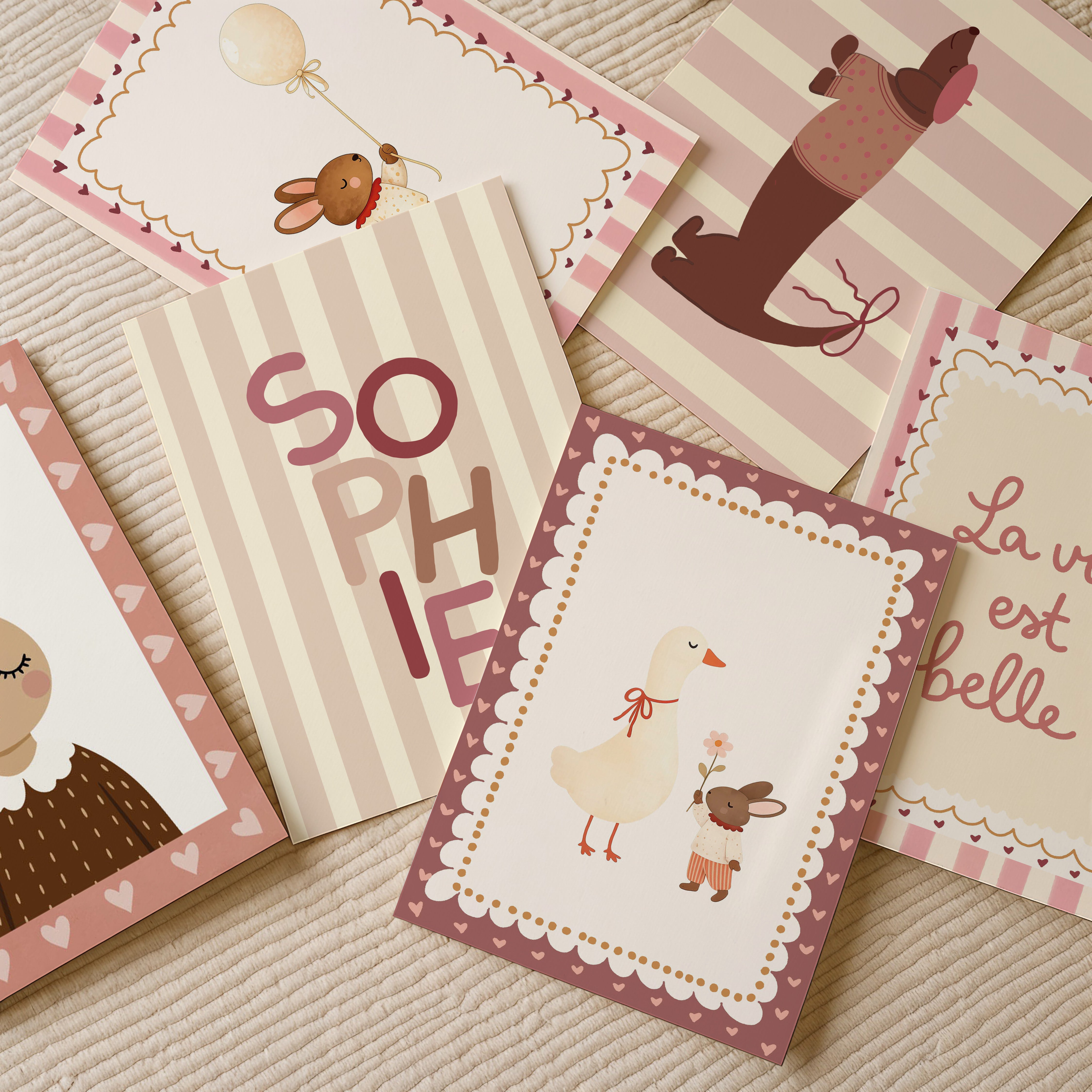 Kinderkamer poster - La vie est belle