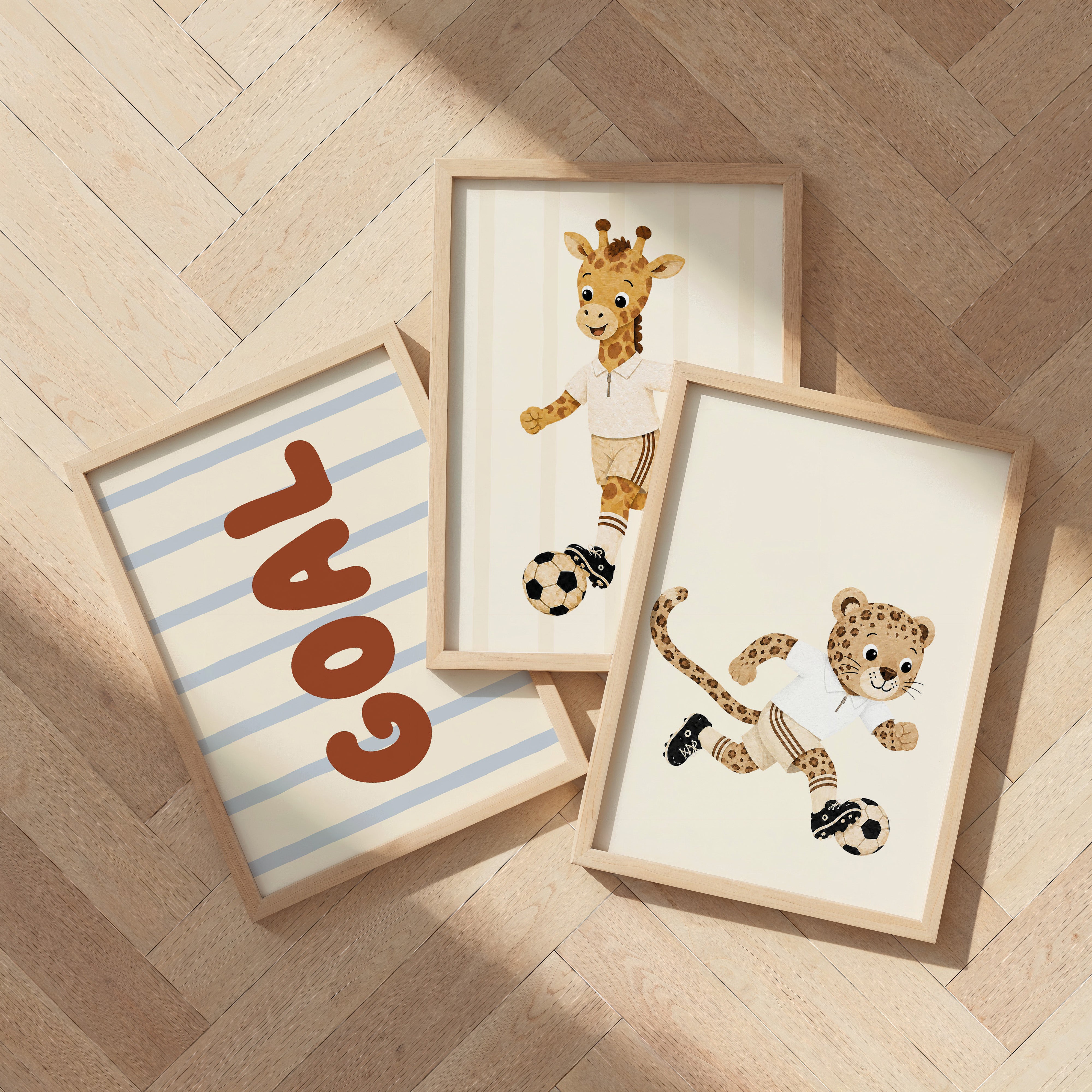 Children's room poster - Goal