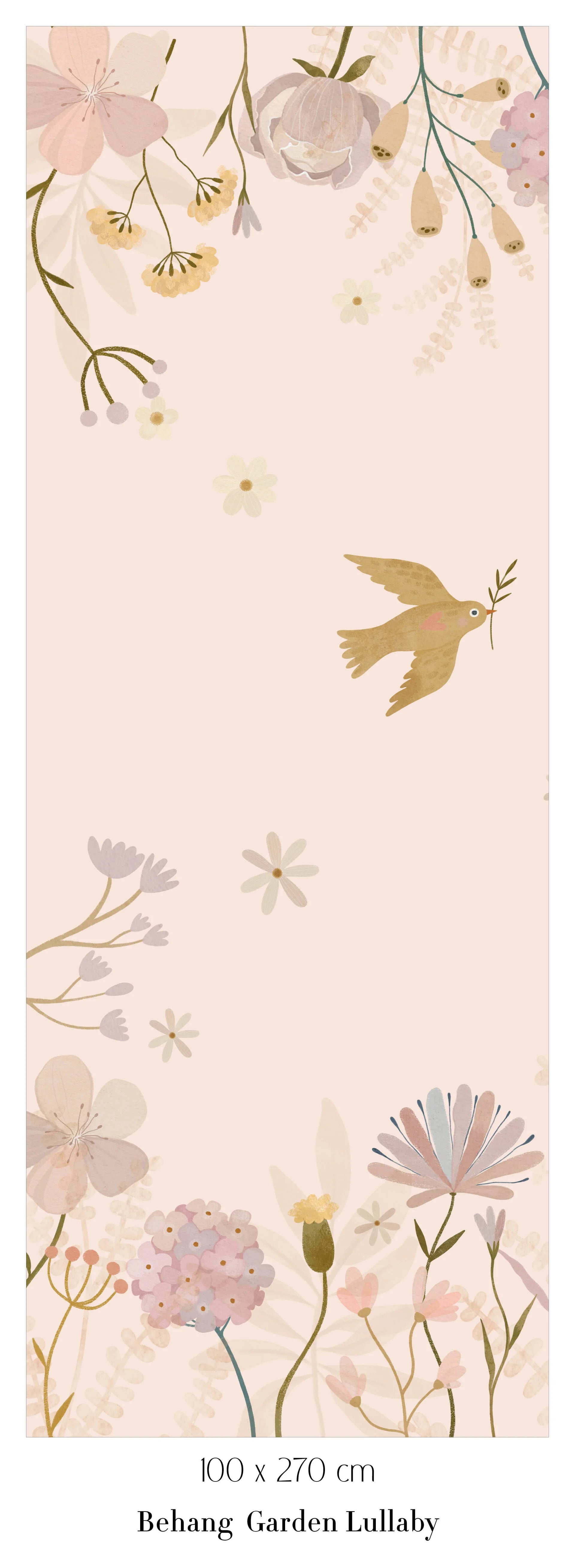 Collage behang Garden Lullaby