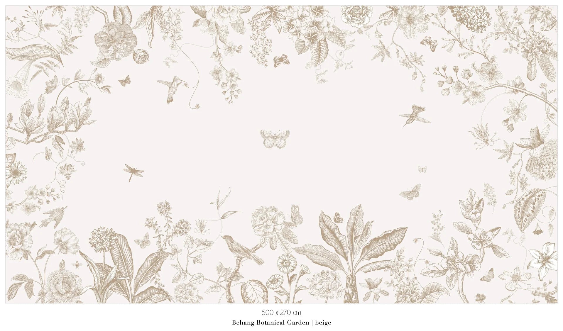 Collage wallpaper Botanical Garden