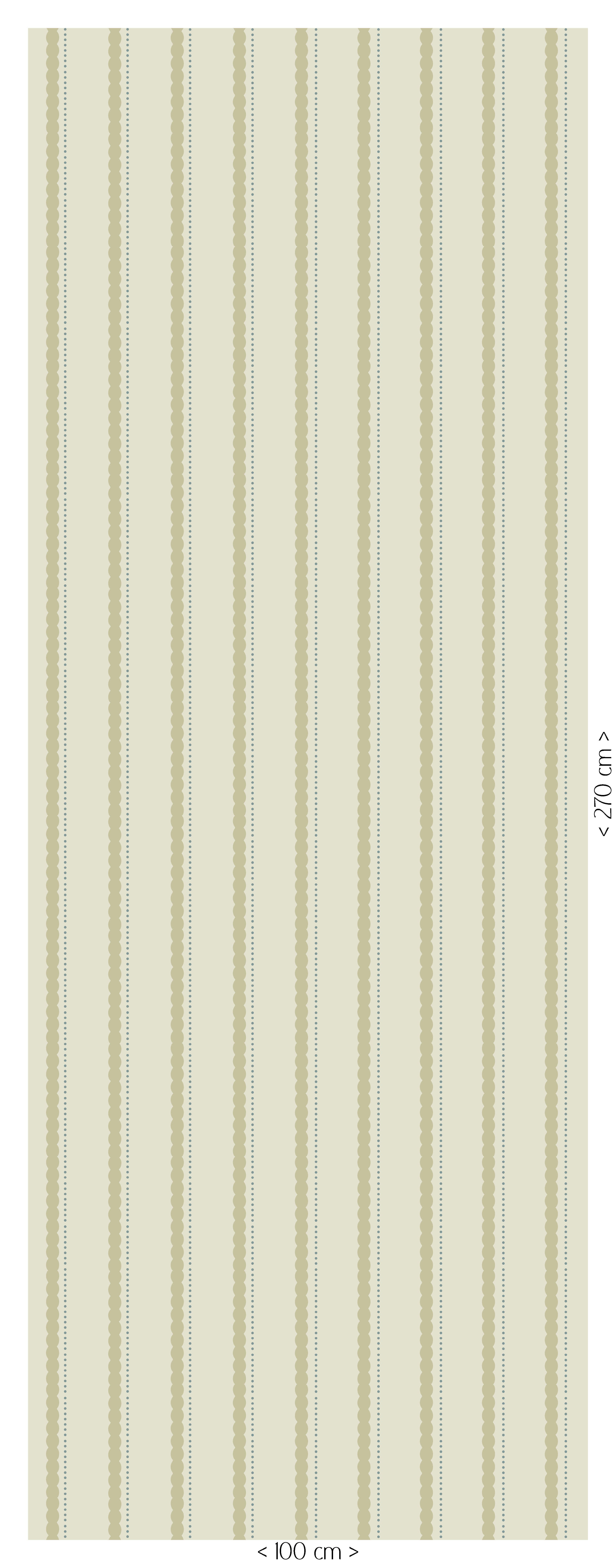 Wallpaper Bubble Stripes - saga