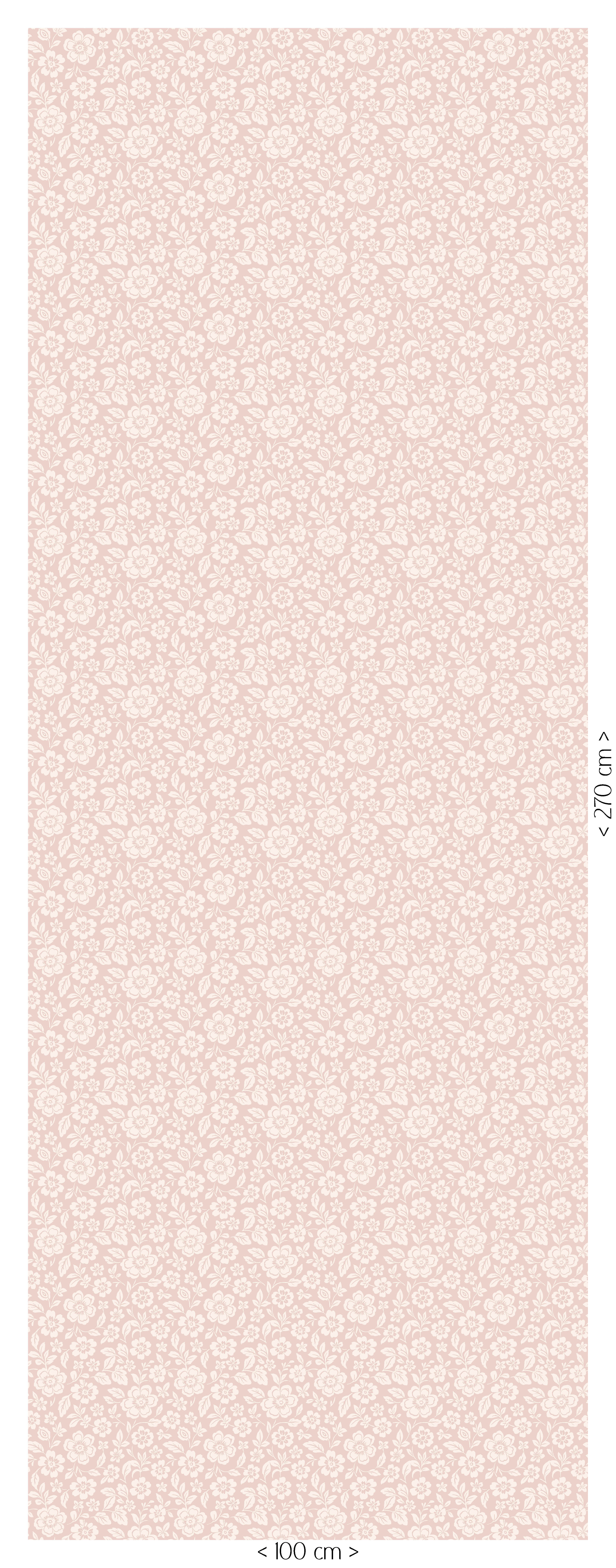 Behang Meadow Bloom - blush