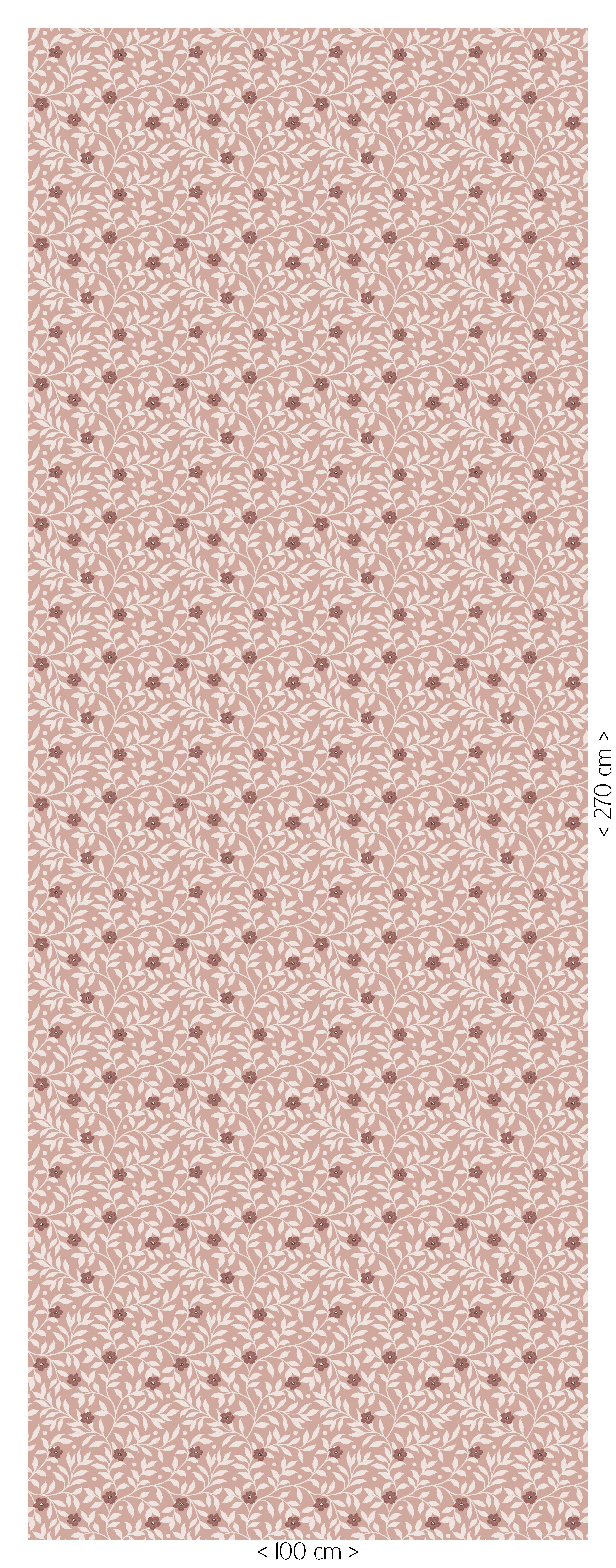 Behang Petite Blossom - blush