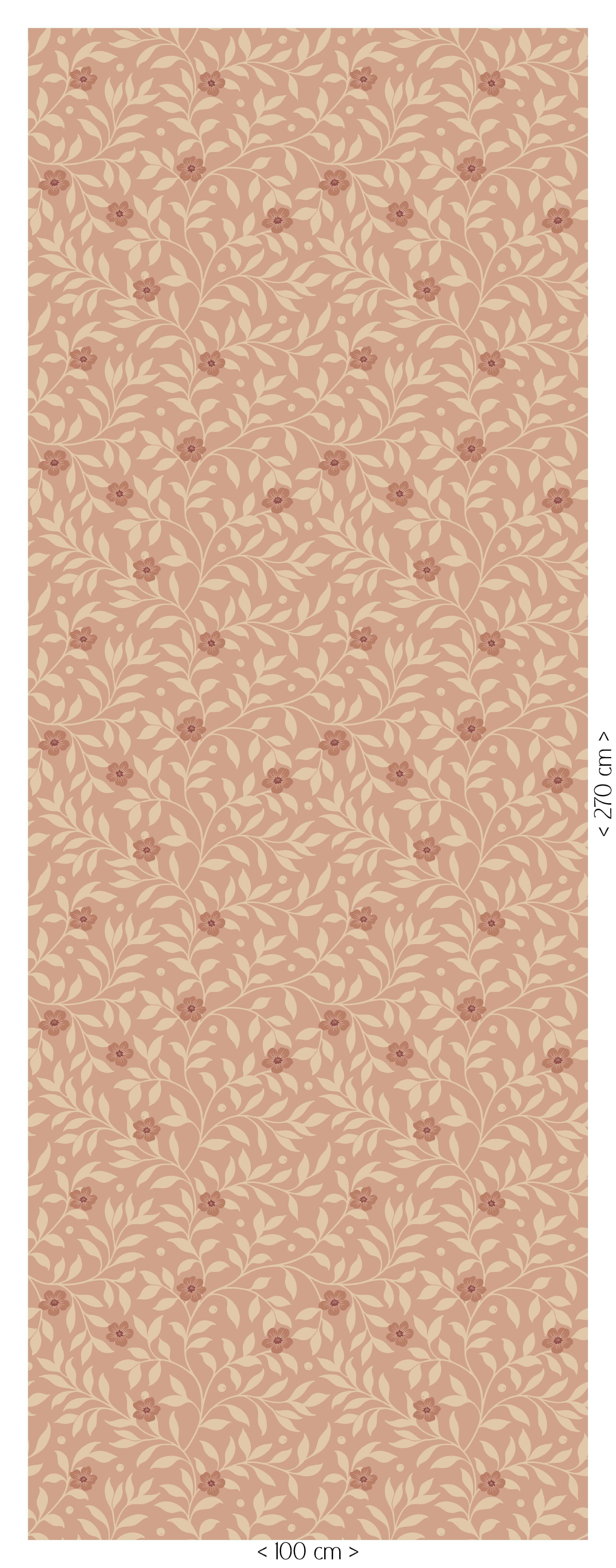 Wallpaper Tiny Blossom - blush
