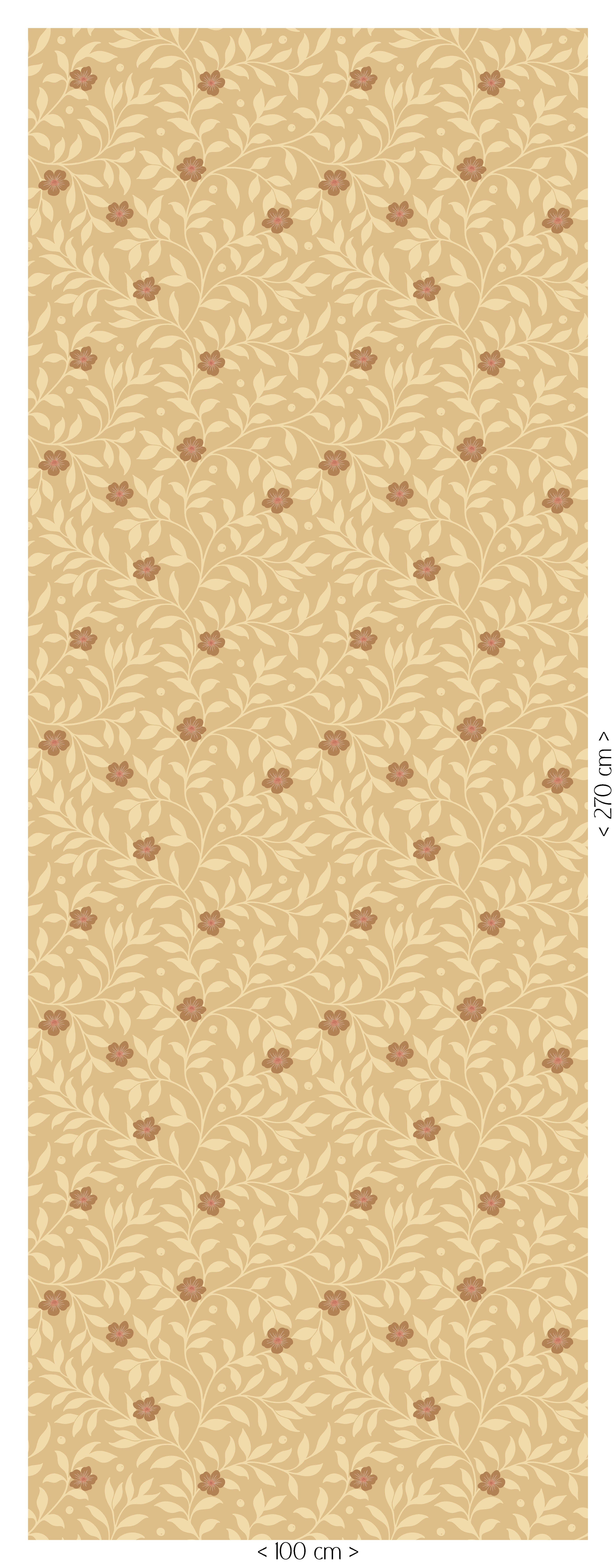 Behang Tiny Blossom - ivory